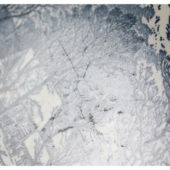 Vtg Royal China USA Currier & Ives Blue Dinner Plate 10" The Old Grist Mill L001 - Picture 4 of 8